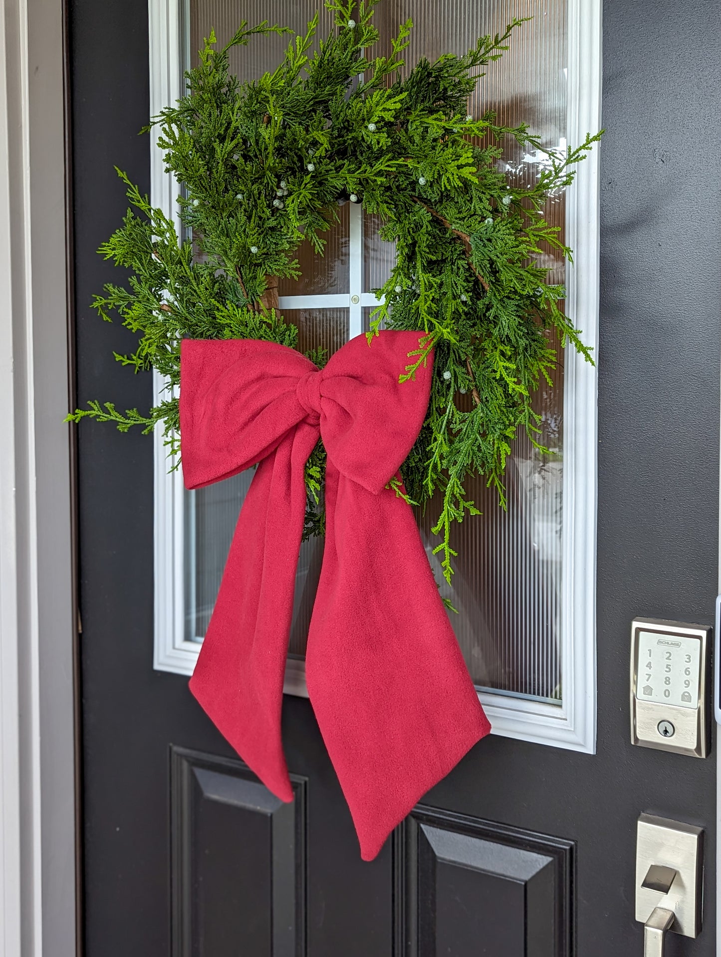 Teddy Bear Bow - Classic Winter Bow