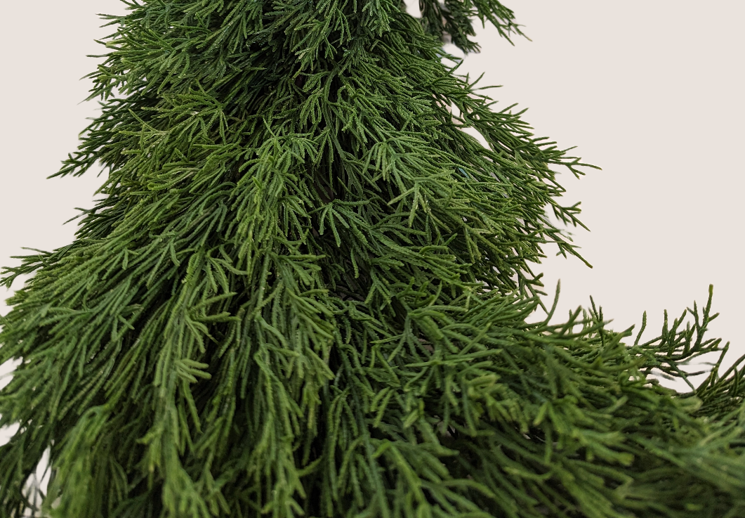 Faux Cedar Garland | Non-Dyed