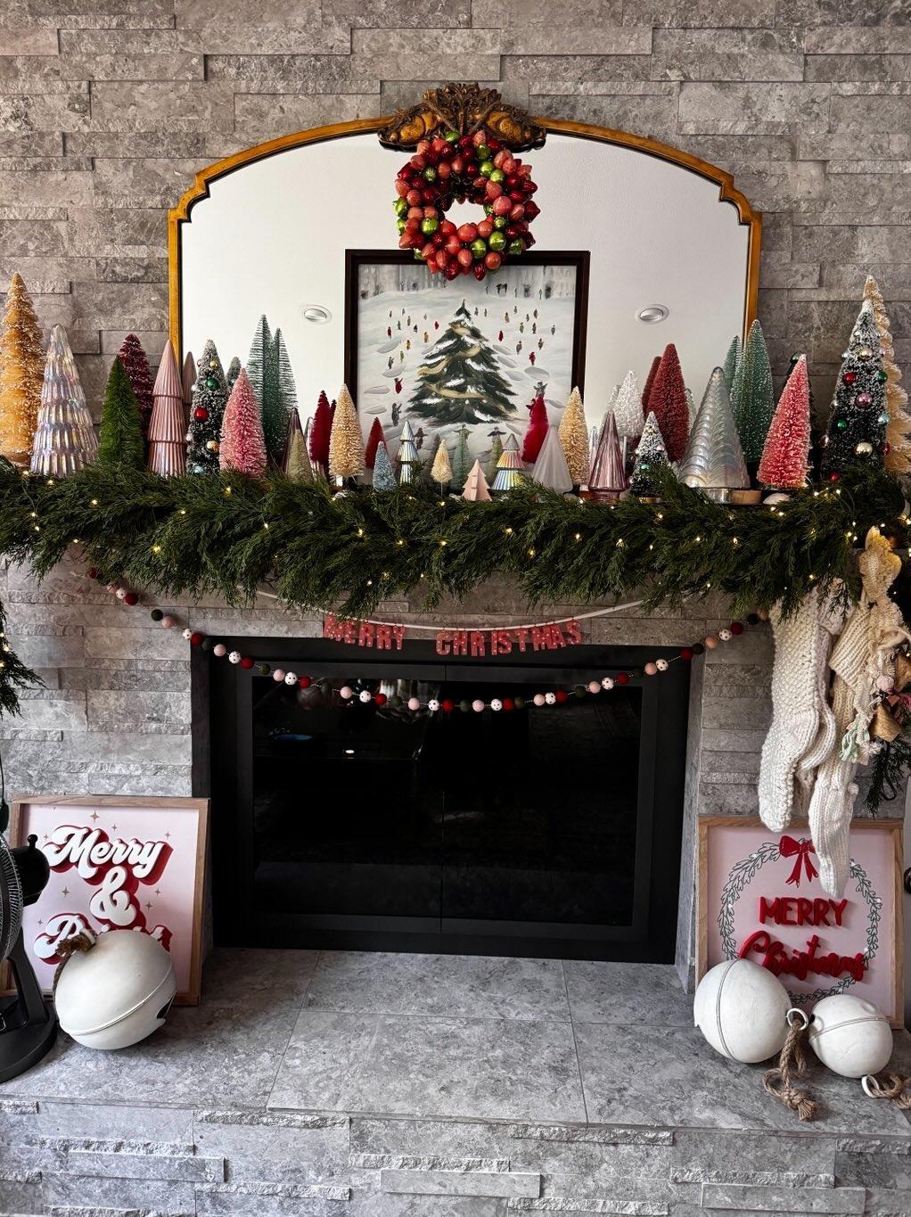 Artificial Real Touch Faux Cedar Garland - 78 or 108 inches