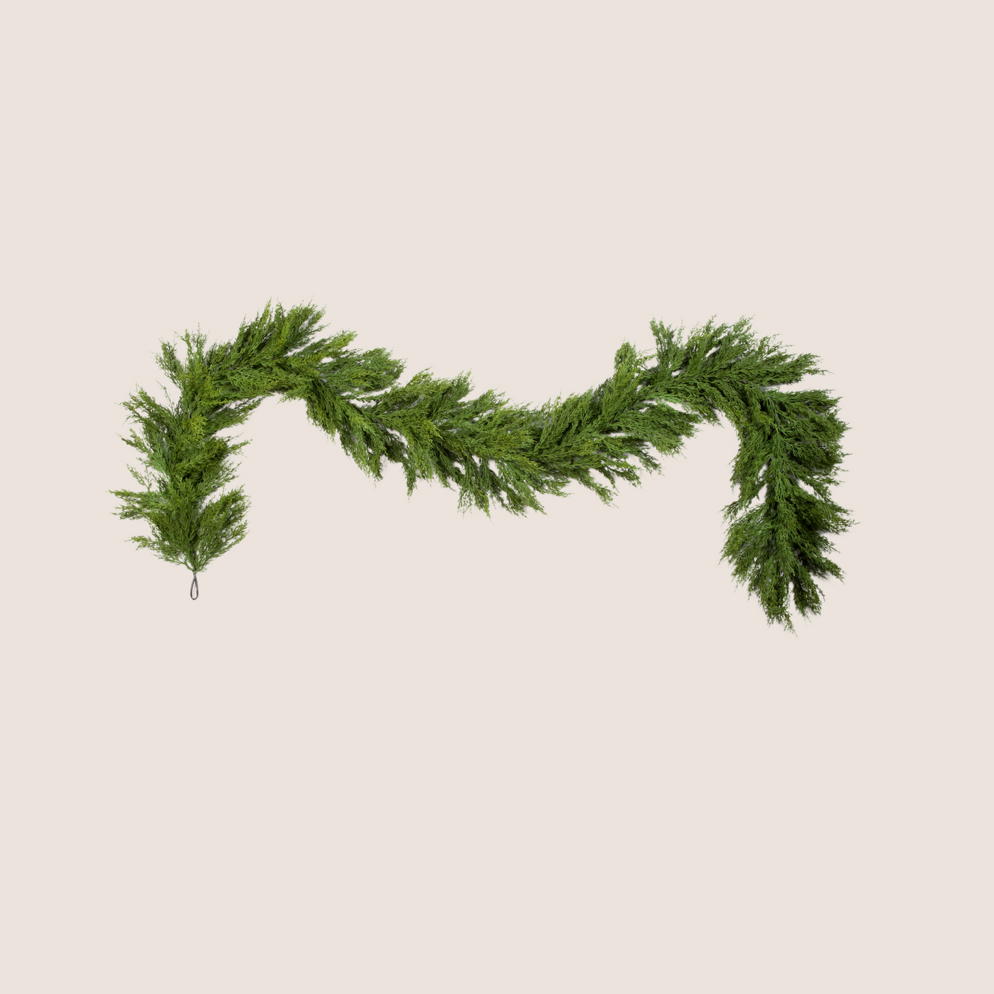 Artificial Real Touch Faux Cedar Garland - 78 or 108 inches