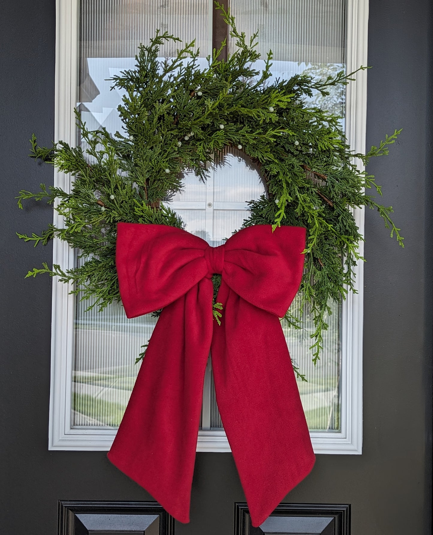 Teddy Bear Bow - Classic Holiday Bow