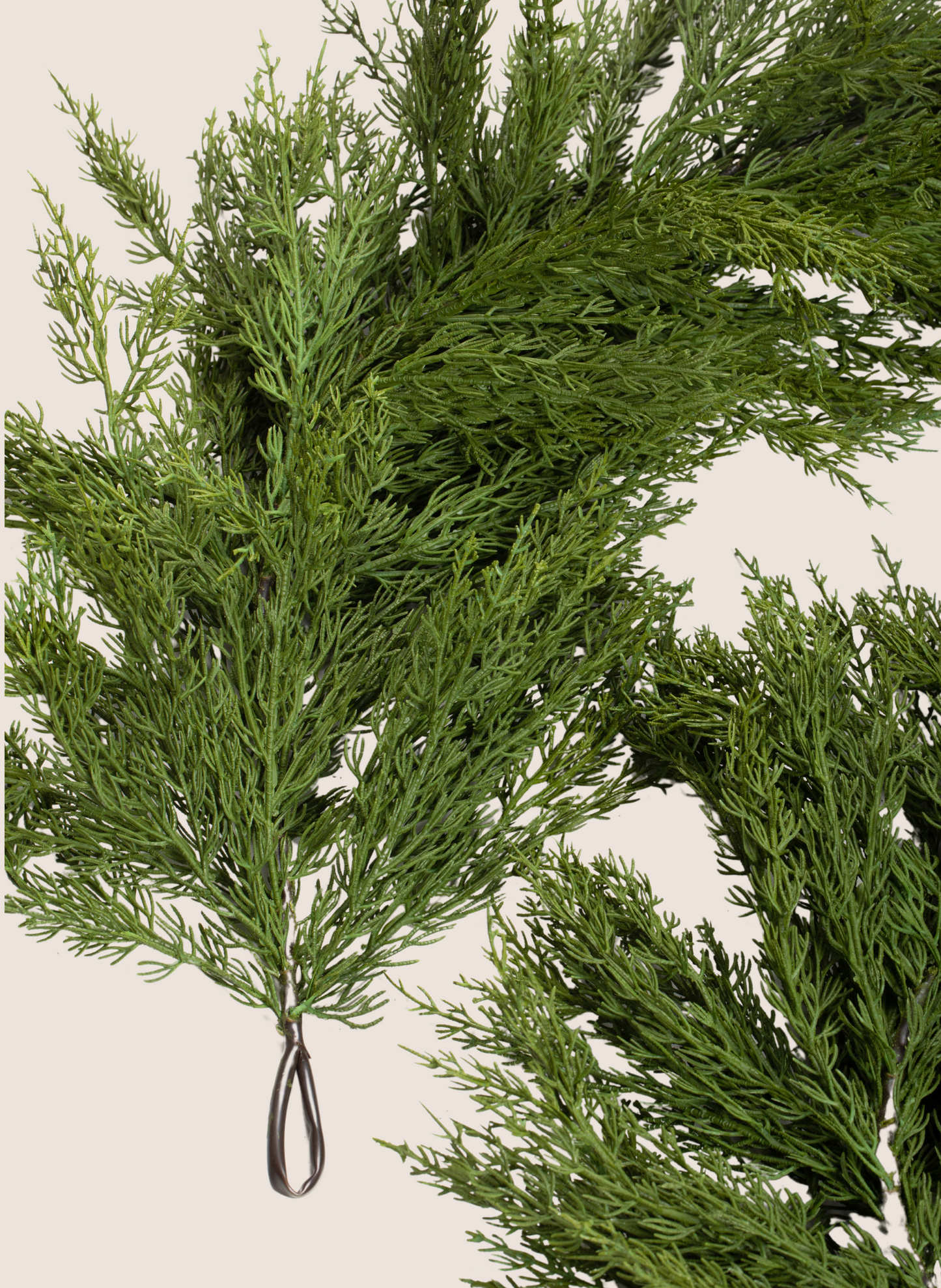 Artificial Real Touch Faux Cedar Garland - 78 or 108 inches