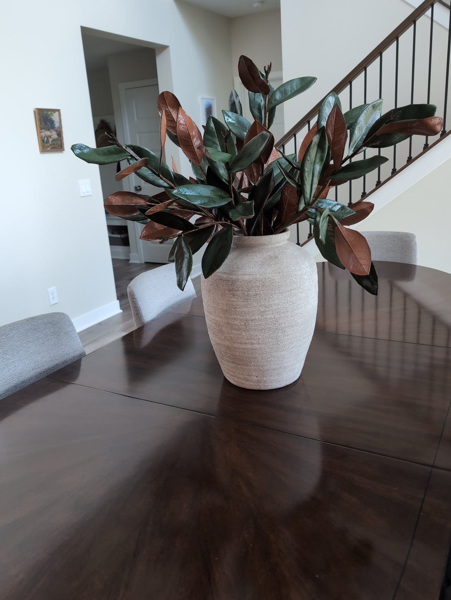 Artificial Magnolia Stems - Set of 3 (30 inches)