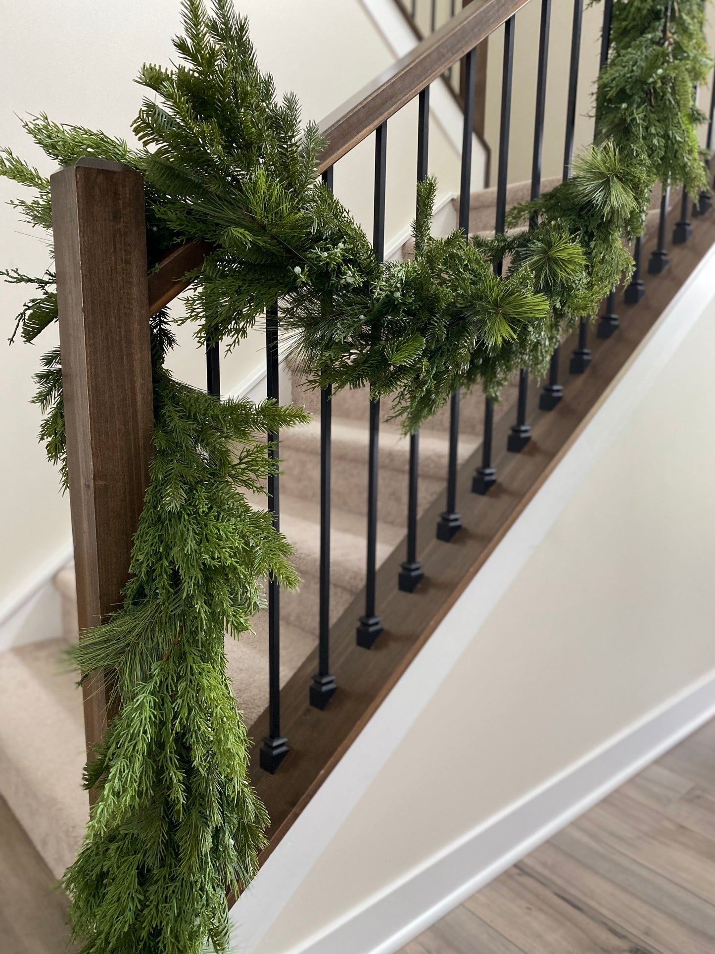 Artificial Mixed Evergreen Garland - 9 ft. (108 inches)